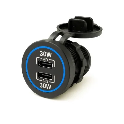 Port USB-C double 5V (2 x...