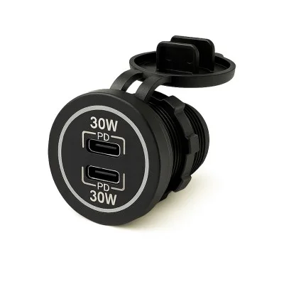 Port USB-C double 5V (2 x...