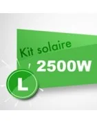 Kit solaire autoconsommation 2500w - La boutique solaire -